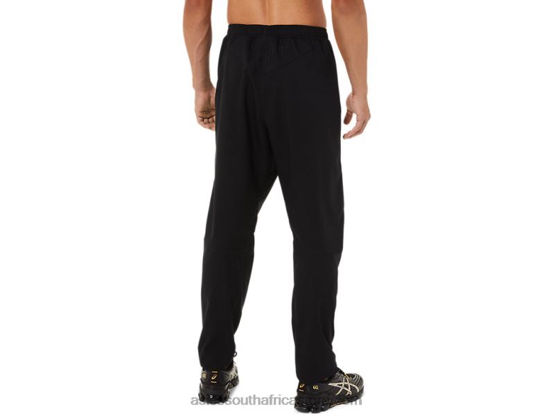 Men Asics Woven Pants LH4X01445 Performance Black