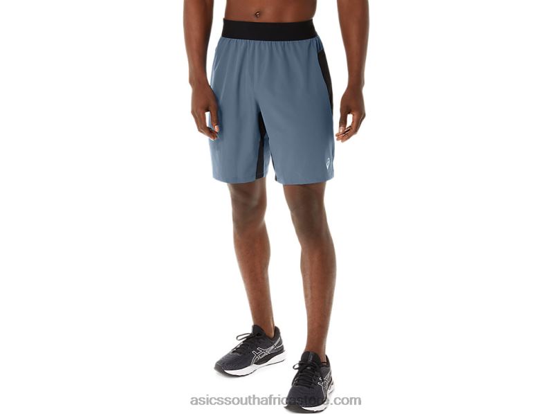Men Asics 9in Mixer Short LH4X0192 Steel Blue