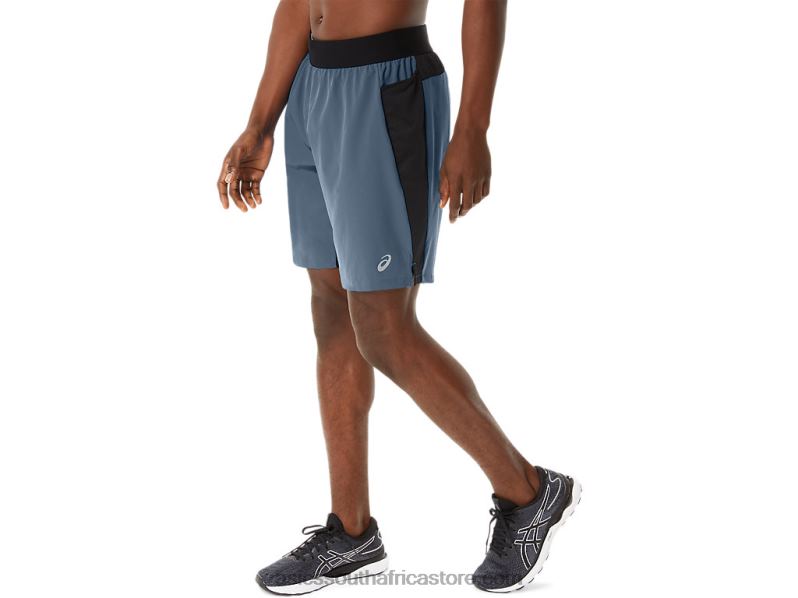 Men Asics 9in Mixer Short LH4X0192 Steel Blue