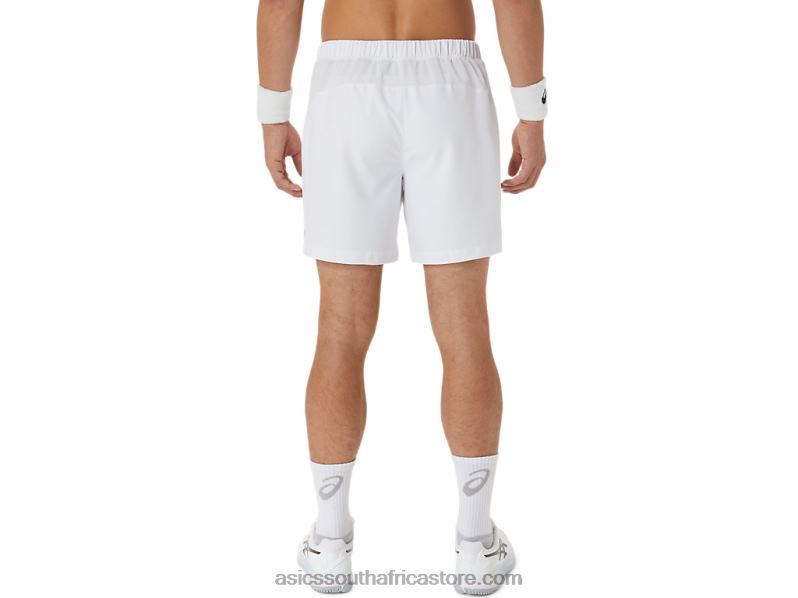 Men Asics Court 7in Short LH4X0394 Brilliant White
