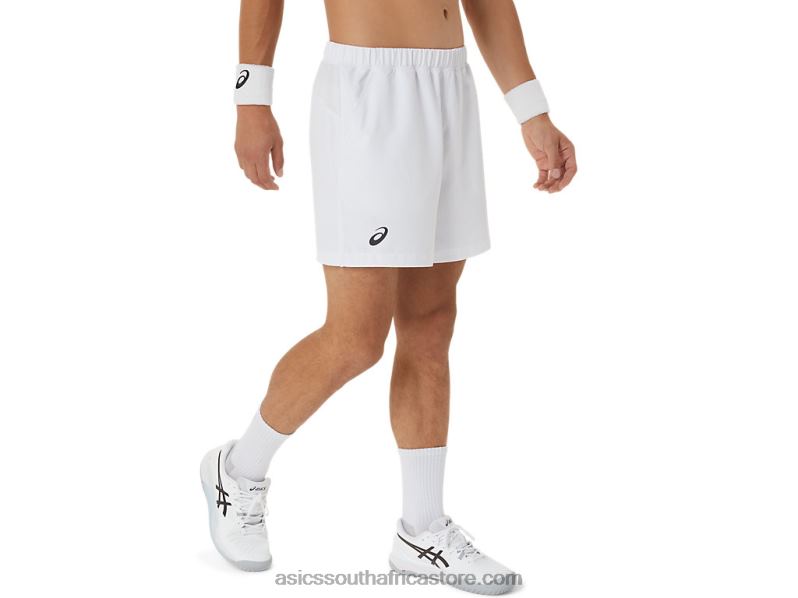 Men Asics Court 7in Short LH4X0394 Brilliant White