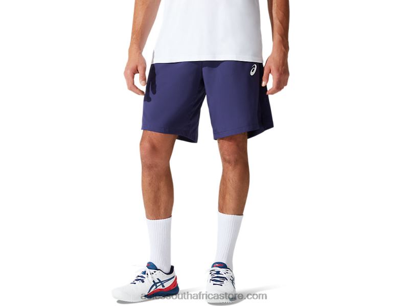 Men Asics Court 9In Short LH4X01966 Peacoat