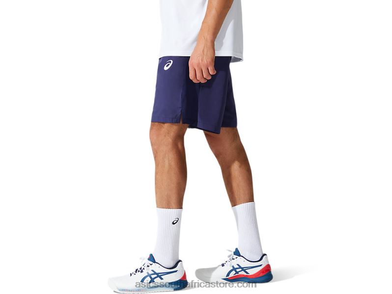 Men Asics Court 9In Short LH4X01966 Peacoat