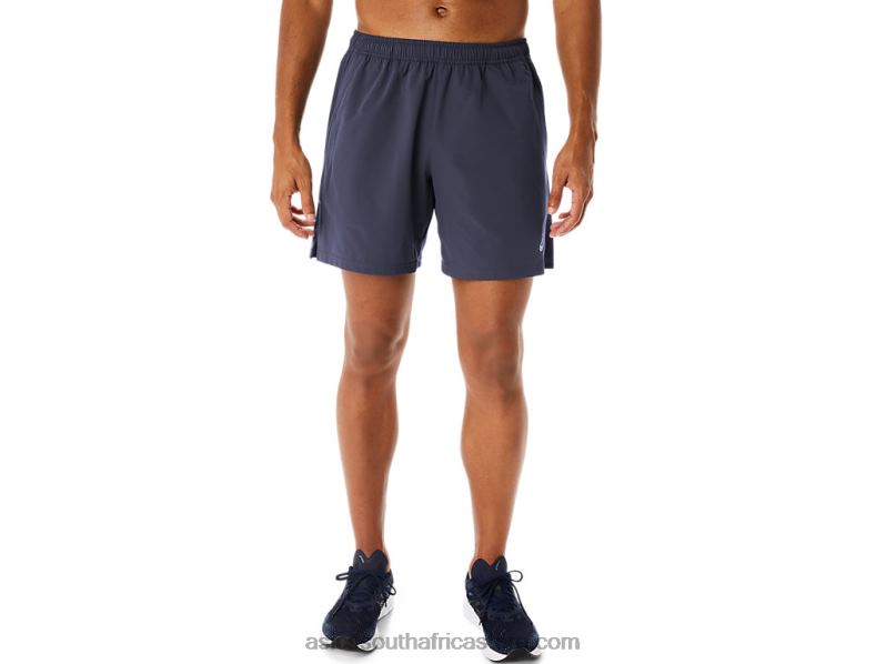Men Asics Hybrid 7in Shorts LH4X0261 Indigo Fog