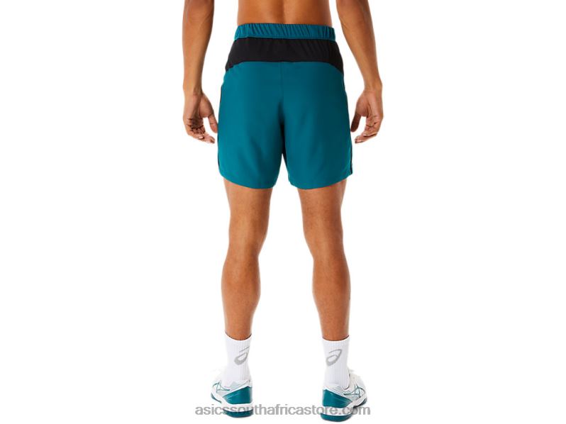Men Asics Match 7in Short LH4X01079 Velvet Pine