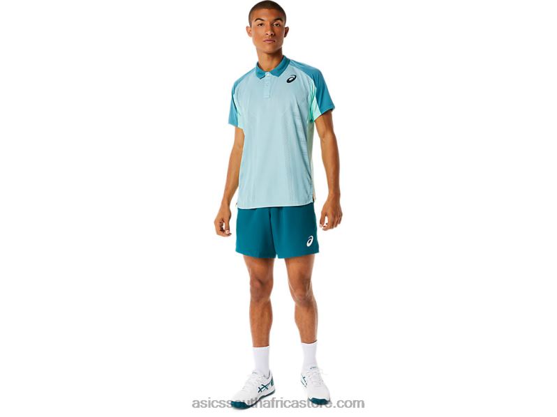 Men Asics Match 7in Short LH4X01079 Velvet Pine