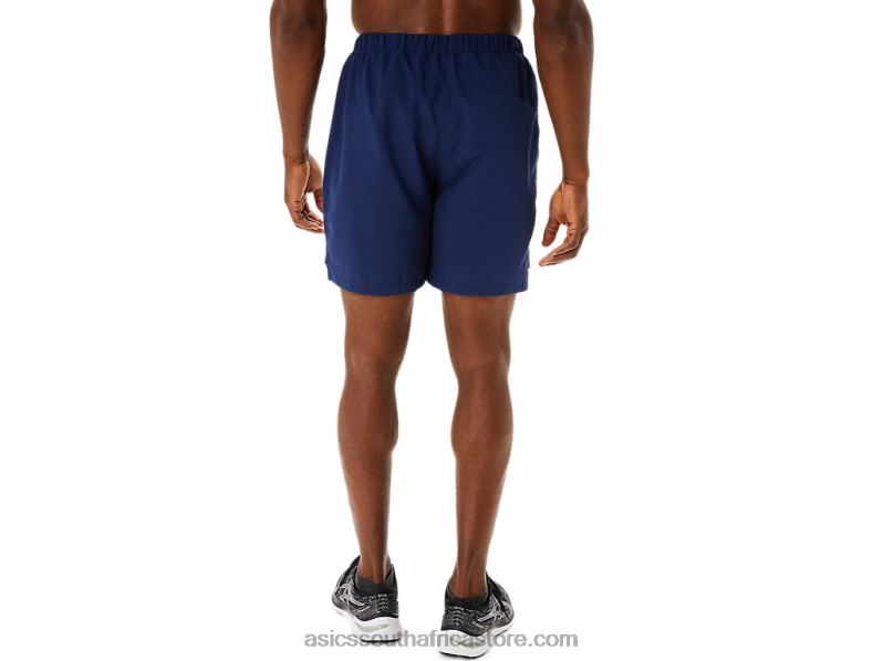 Men Asics Ready-Set 7in Short LH4X0207 Indigo Blue