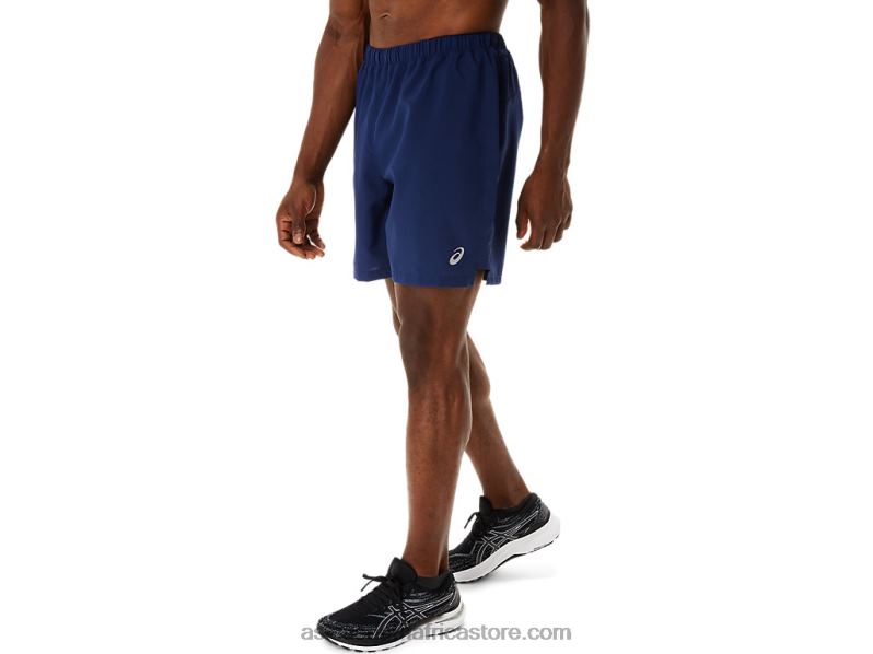 Men Asics Ready-Set 7in Short LH4X0207 Indigo Blue