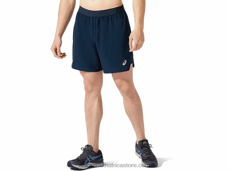 Men Asics Road 7in Short LH4X01956 French Blue