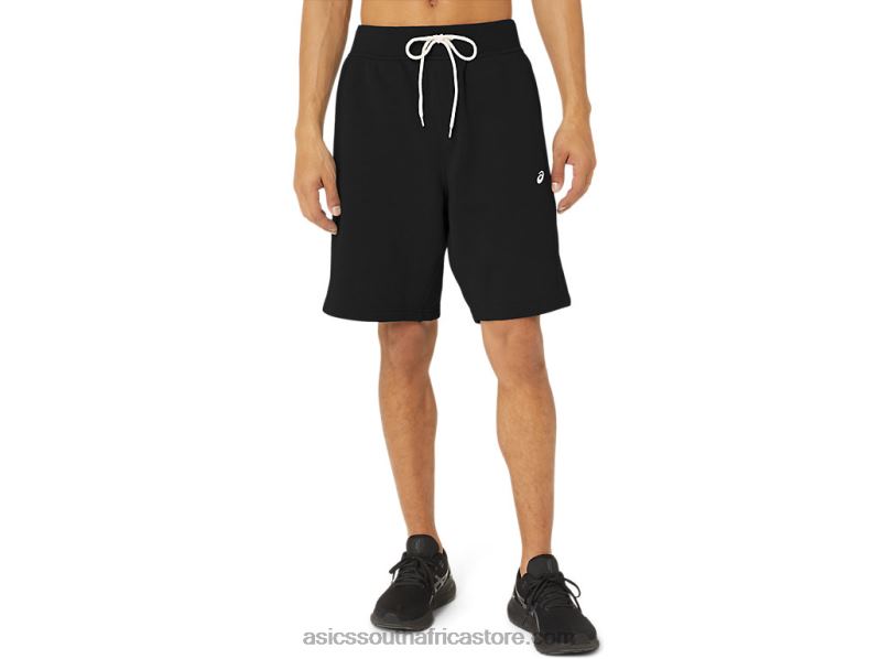 Men Asics Sunday Sana Fleece Short LH4X039 Performance Black