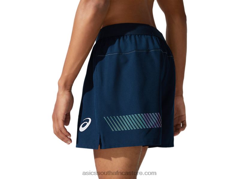 Men Asics Visibility Short LH4X01998 French Blue