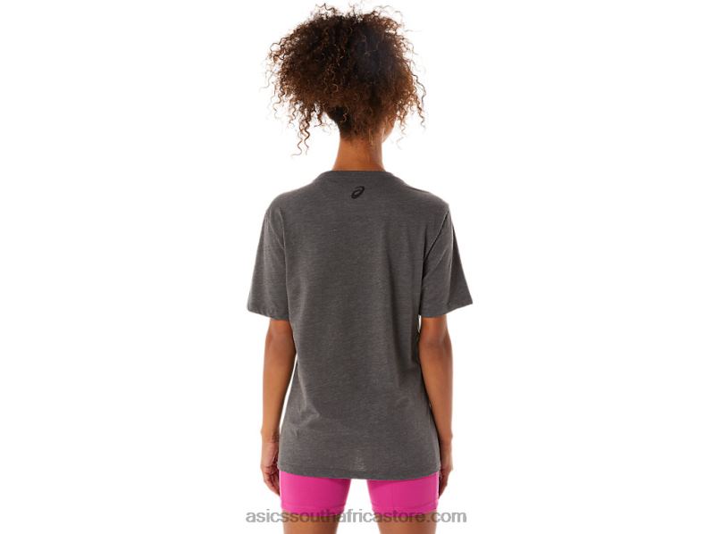 Men Asics 1977 MTn Tee LH4X01637 Dark Grey Heather