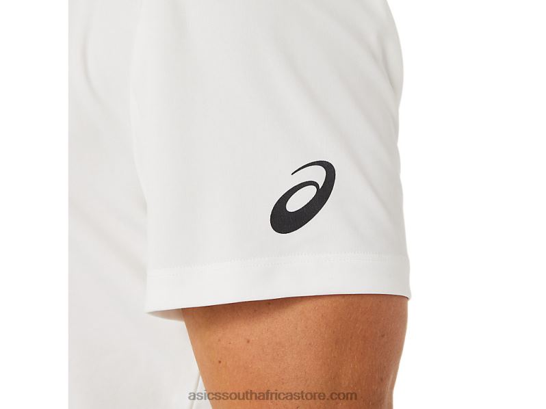 Men Asics Ocean Waste Run Top LH4X01487 Natural White