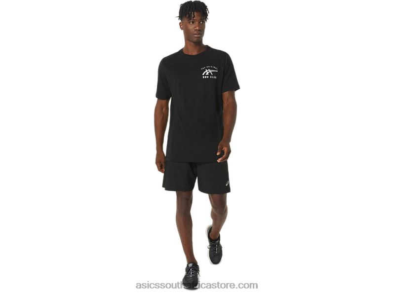 Men Asics Orc Luminous Small Logo Ss Tee LH4X0800 Performance Black