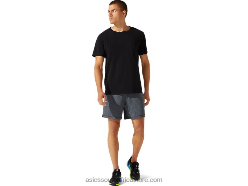 Men Asics Patched Pocket Short Sleeve Top LH4X01964 Performance Black