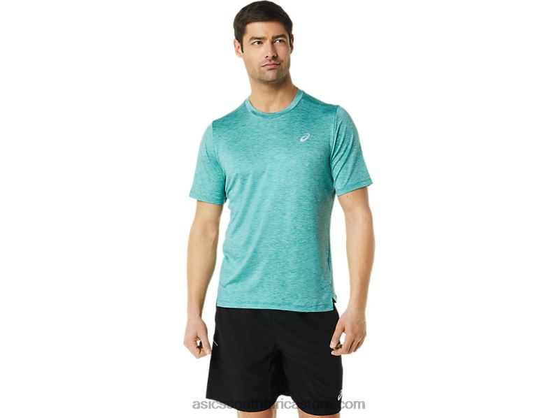 Men Asics Pr Lyte Short Sleeve LH4X01363 Sage Heather