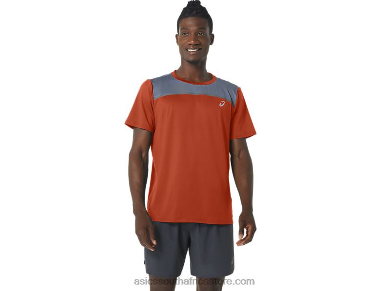 Men Asics Pr Lyte Short Sleeve LH4X0305 Spice Latte