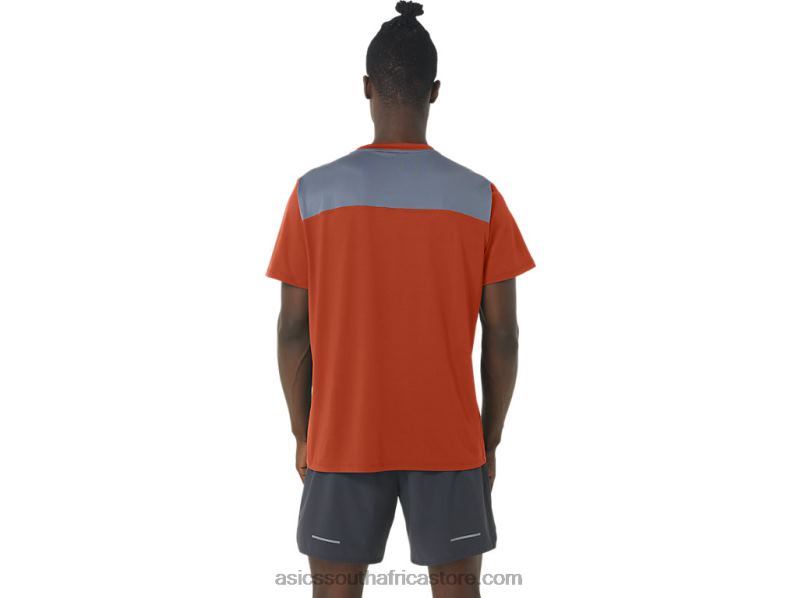Men Asics Pr Lyte Short Sleeve LH4X0305 Spice Latte
