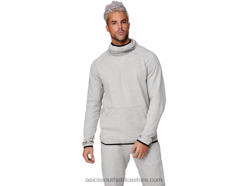 Men Asics Thermal Top LH4X01636 Piedmont Grey Heather