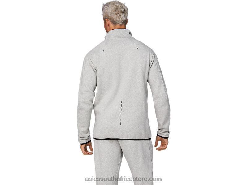 Men Asics Thermal Top LH4X01636 Piedmont Grey Heather