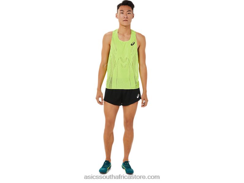 Men Asics Actibreeze Singlet LH4X01511 Hazard Green