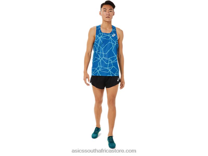 Men Asics Light Mesh Singlet LH4X01397 Lake Drive