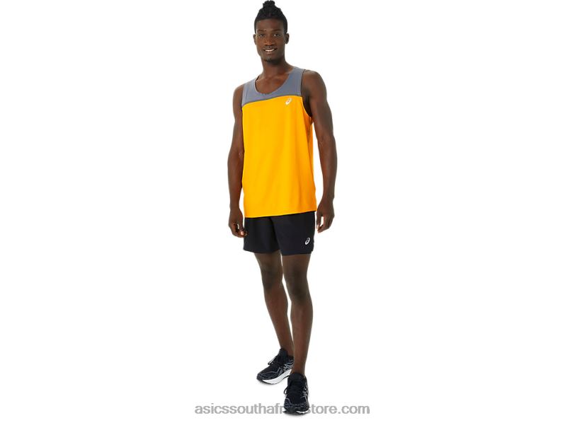 Men Asics Pr Lyte Singlet LH4X01035 Amber/Metropolis