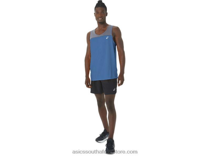Men Asics Pr Lyte Singlet LH4X01120 Azure/Metropolis