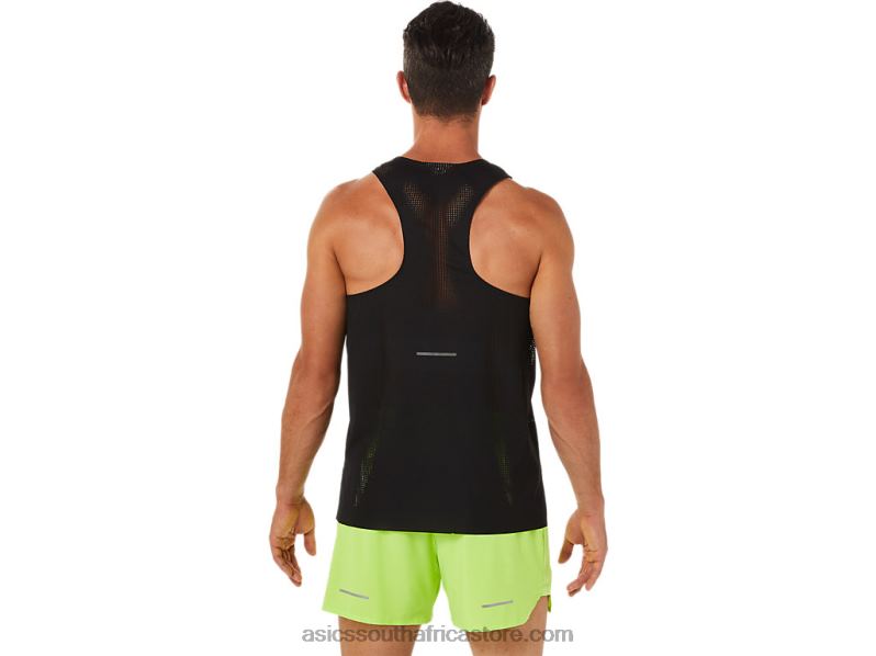 Men Asics Ventilate Actibreeze Singlet LH4X01402 Performance Black