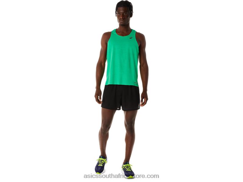 Men Asics Ventilate Actibreeze Singlet LH4X029 Cilantro
