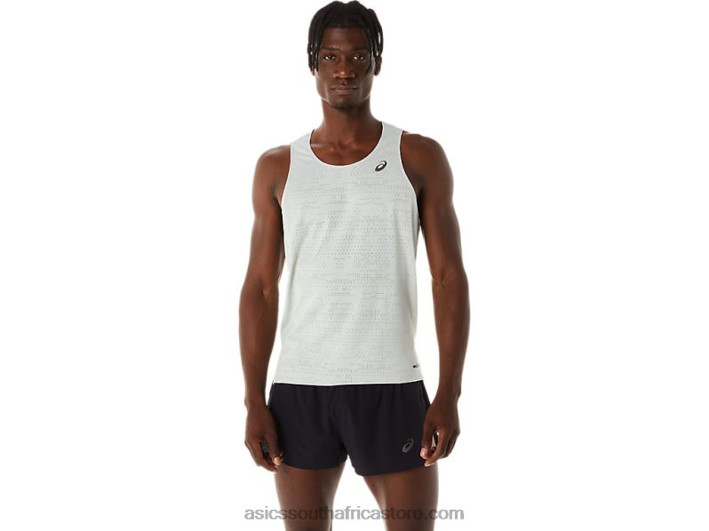 Men Asics Ventilate Actibreeze Singlet LH4X0521 Light Sage