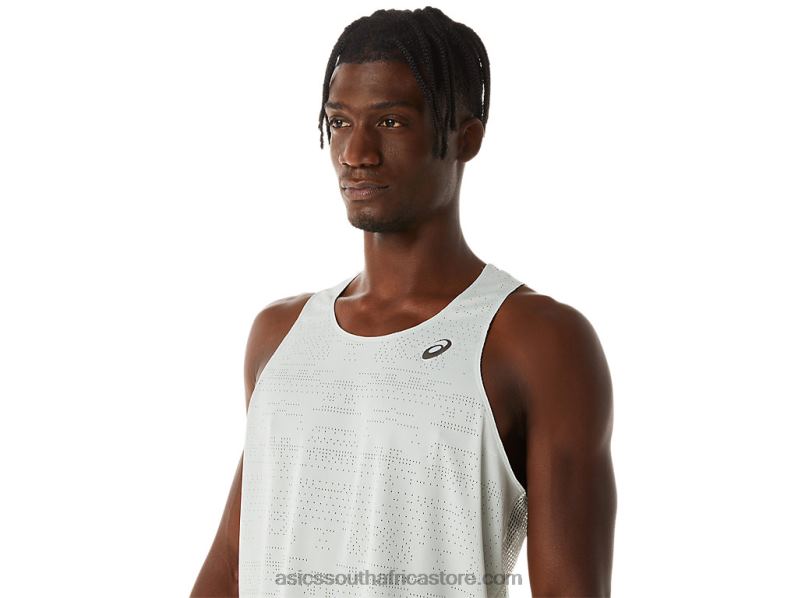 Men Asics Ventilate Actibreeze Singlet LH4X0521 Light Sage
