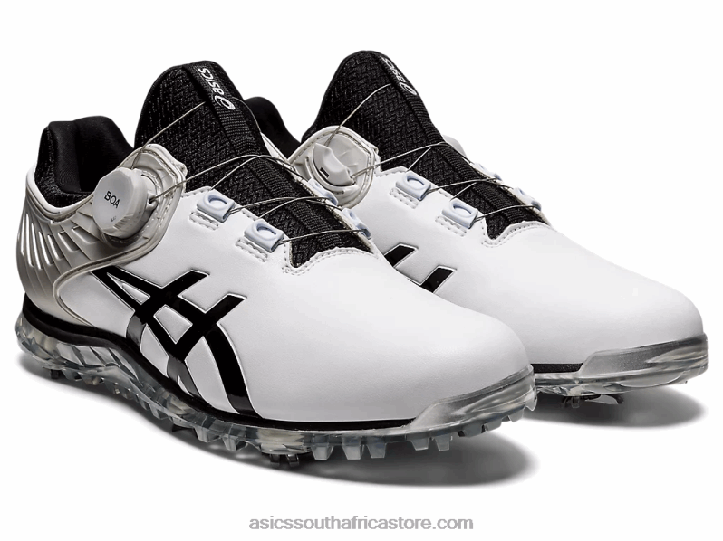 Men Asics Gel-Ace Pro 5 Boa LH4X0998 White/Black