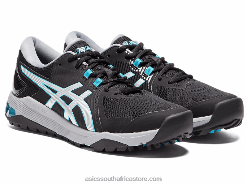 Men Asics Gel-Course Glide LH4X01992 Black/Silver