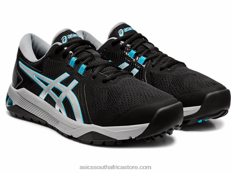Men Asics Gel-Course Glide LH4X01992 Black/Silver