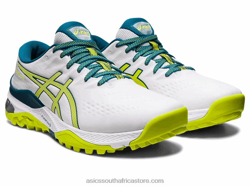 Men Asics Gel-Kayano Ace LH4X0457 White/Neon Lime