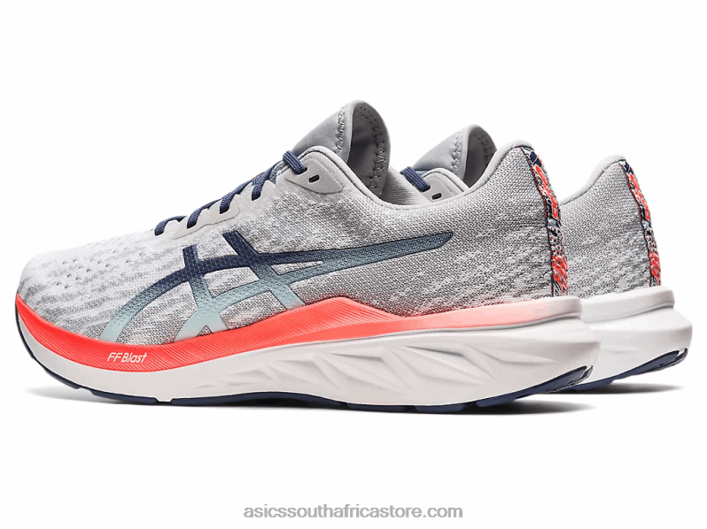 Men Asics Dynablast 2 LH4X01441 Glacier Grey/Thunder Blue