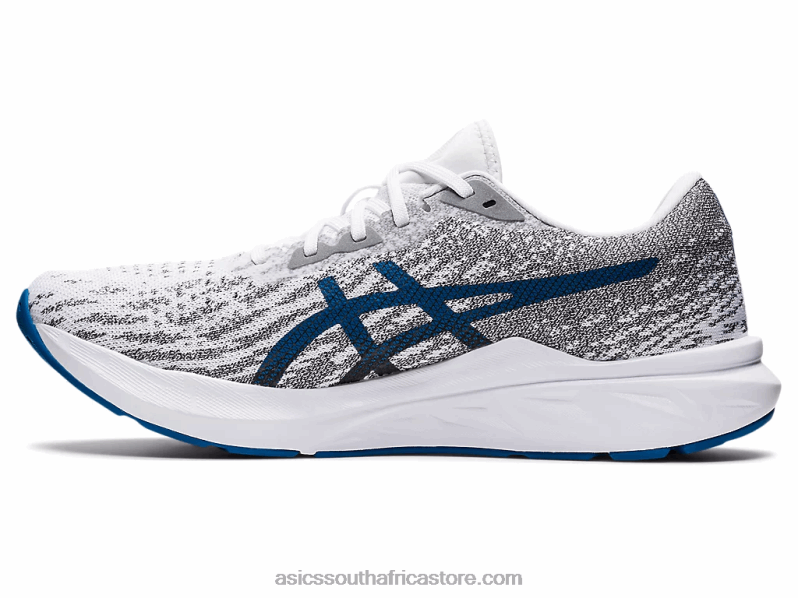 Men Asics Dynablast 2 LH4X01479 White/Lake Drive