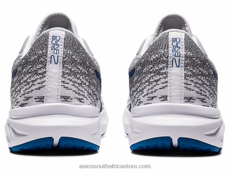 Men Asics Dynablast 2 LH4X01479 White/Lake Drive