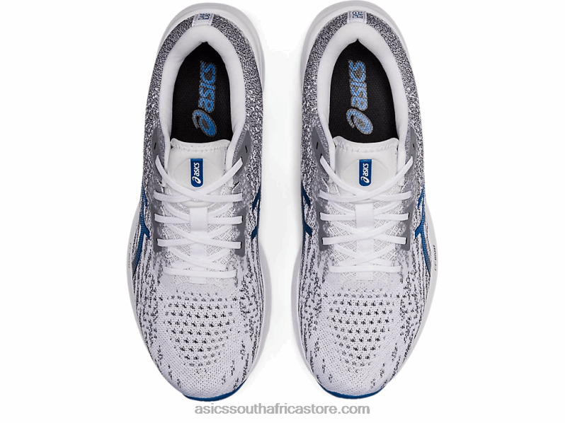 Men Asics Dynablast 2 LH4X01479 White/Lake Drive