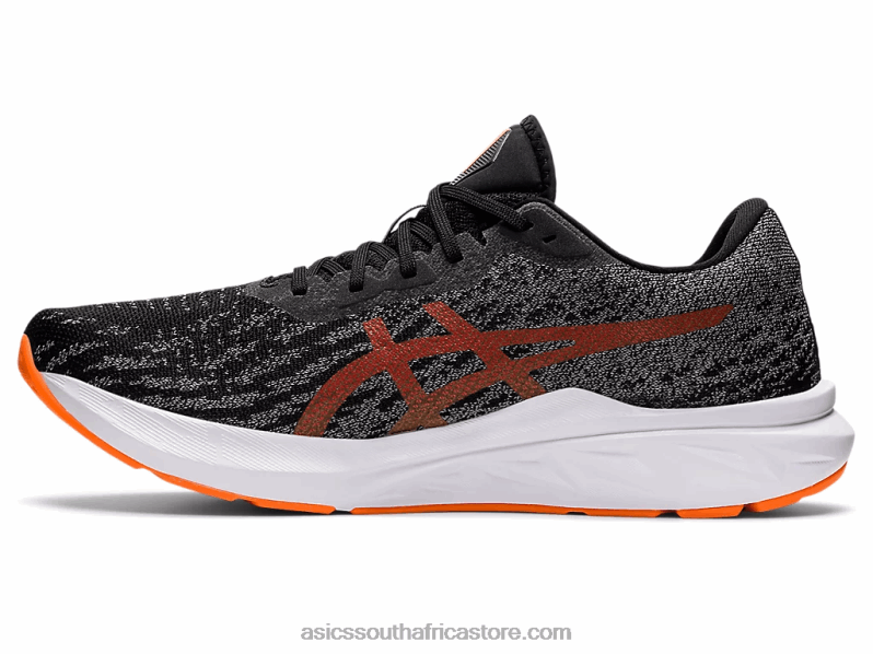 Men Asics Dynablast 2 LH4X01486 Black/Shocking Orange