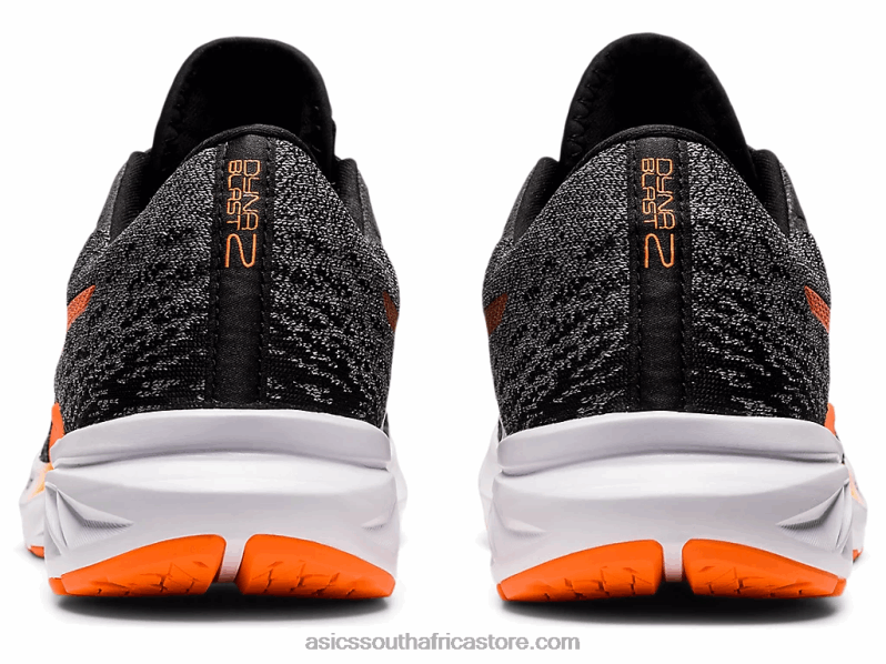 Men Asics Dynablast 2 LH4X01486 Black/Shocking Orange