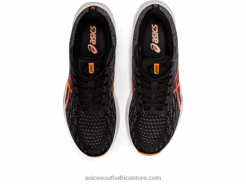 Men Asics Dynablast 2 LH4X01486 Black/Shocking Orange