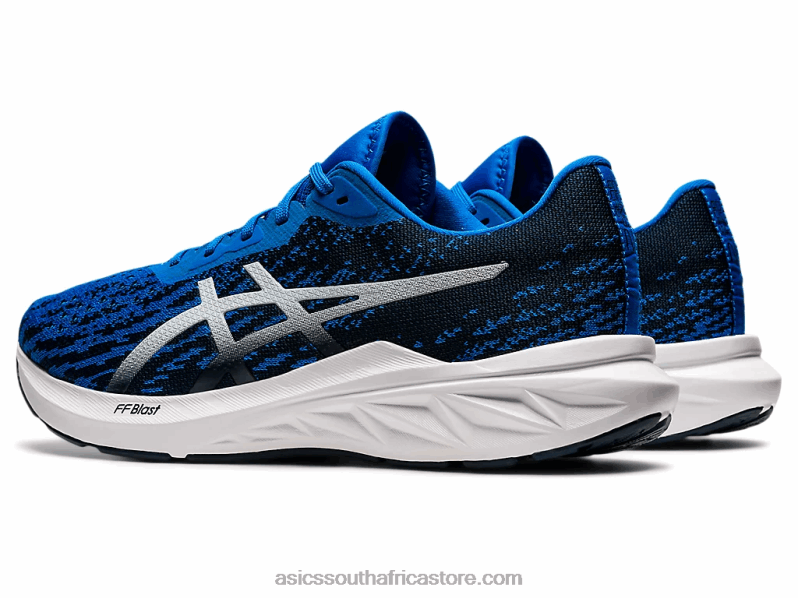 Men Asics Dynablast 2 LH4X01723 Electric Blue/White