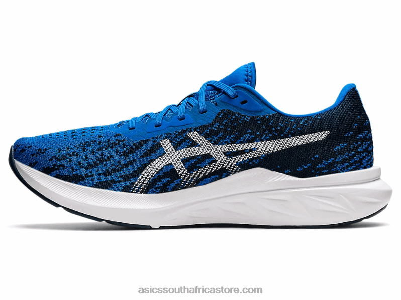 Men Asics Dynablast 2 LH4X01723 Electric Blue/White