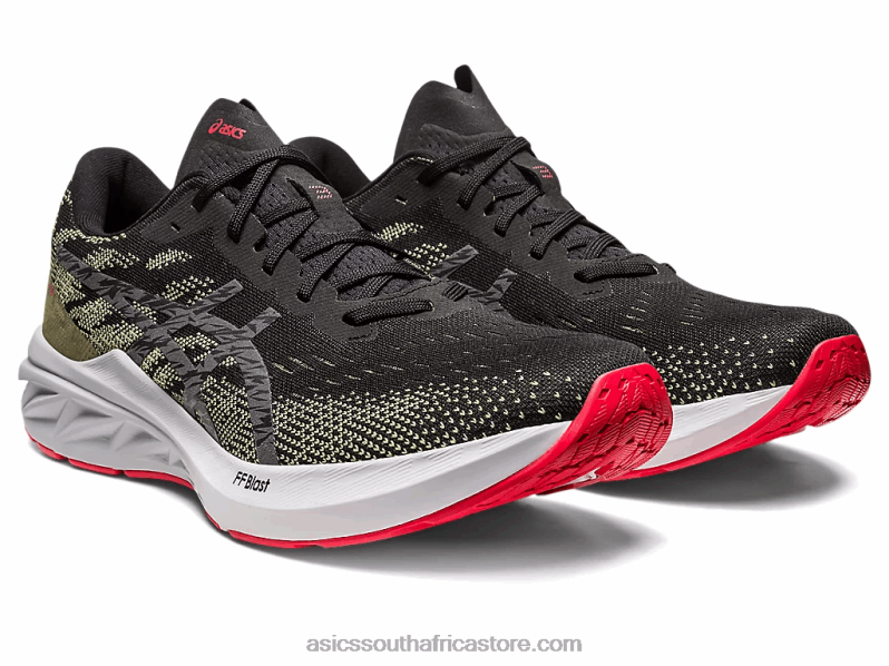 Men Asics Dynablast 3 LH4X0215 Black/White