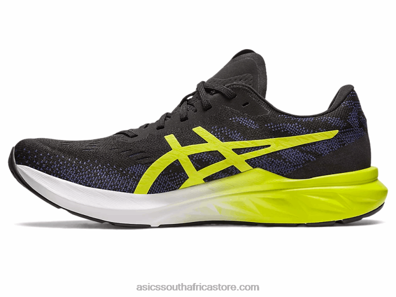 Men Asics Dynablast 3 LH4X0264 Black/Lime Zest