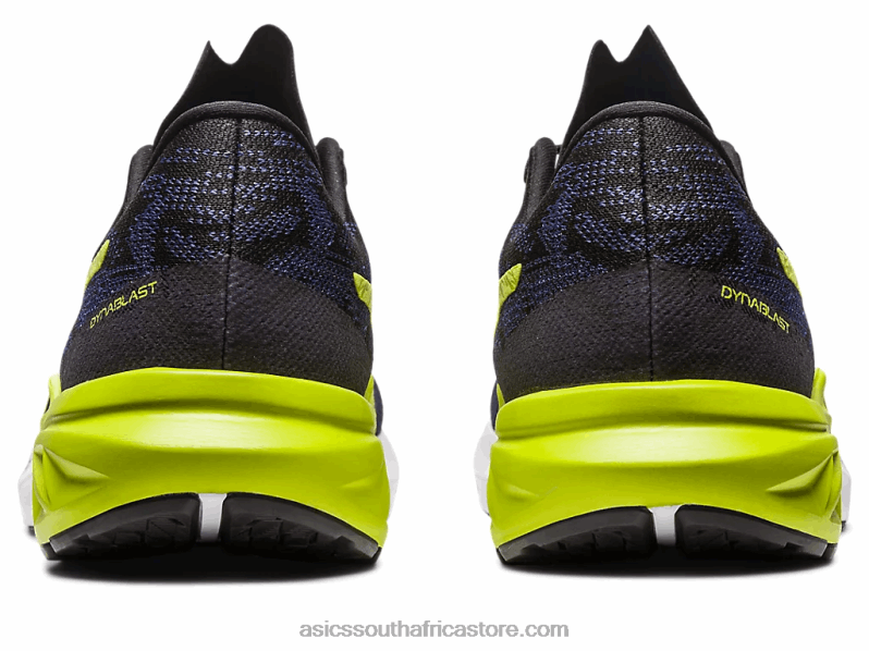 Men Asics Dynablast 3 LH4X0264 Black/Lime Zest