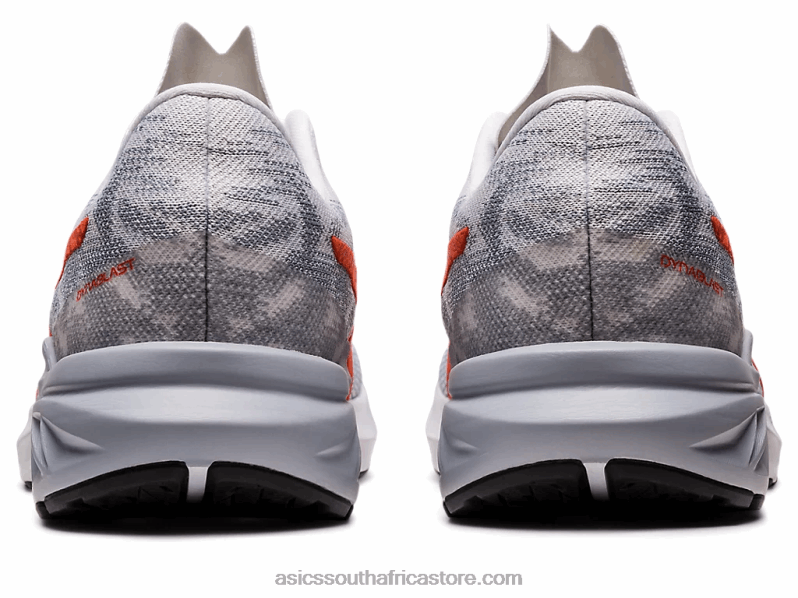 Men Asics Dynablast 3 LH4X0792 White/Cherry Tomato