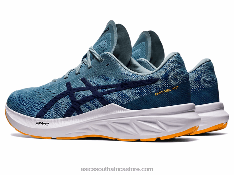 Men Asics Dynablast 3 LH4X0799 Light Steel/Deep Ocean